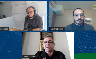 Adelor Lessa e Upiara Boschi entrevistam Gean Loureiro nesta quinta-feira