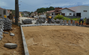 Acesso à unidade de saúde é pavimentado