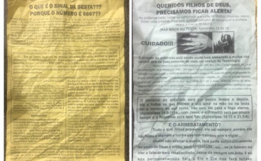 Panfletos com mensagens apocalípticas são distribuídos em Orleans