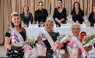 Eleita a Corte da Melhor Idade em Cocal do Sul