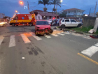 Em Capivari de Baixo, acidente de trânsito deixa uma pessoa ferida 