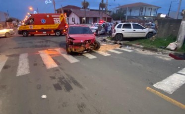 Em Capivari de Baixo, acidente de trânsito deixa uma pessoa ferida 