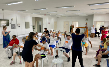 Prefeitura de Cocal do Sul promove atividades de saúde e bem-estar no Centro Dia do Idoso