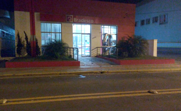 Homens assaltam banco de Santa Rosa do Sul 