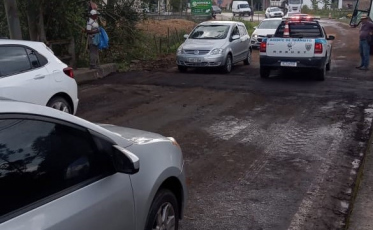 Içara: Finalizados os trabalhos de manutenção na ponte em Rio dos Anjos