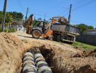 Drenagem é construída entre os bairros Capelinha e Jussara 