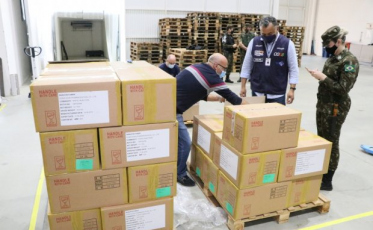 Estado recebe medicamentos que integram o “kit intubação”