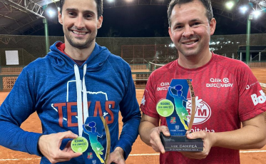 Tenistas do Mampituba dominam 3ª etapa do Regional