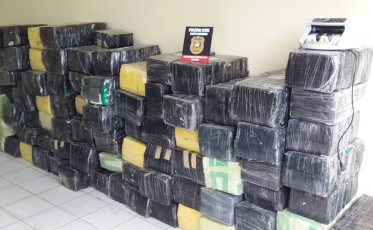 Mais de duas toneladas de maconha apreendidas em sítio