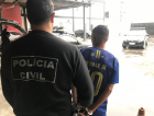 Homem é preso e menor apreendido, acusados de participação em homicídio