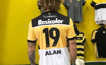 Alan visita o Majestoso e dá força ao Tigre