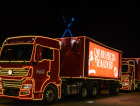 Caravana de Natal da Coca-Cola ilumina as ruas de Criciúma