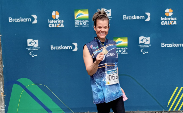 Paratleta garante ouro em meeting de atletismo