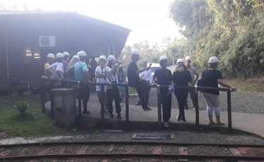 Skatistas do STU visitam pontos turísticos de Criciúma 