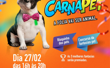 Bloquinho dos pets pronto para folia neste fim de semana no Nações Shopping