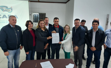 Assinada a ordem de serviço para construção da creche do bairro Liri