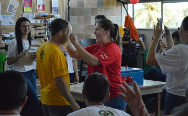Torta na Cara e gincana marcam encerramento da SIPAT na Elizabeth Sul