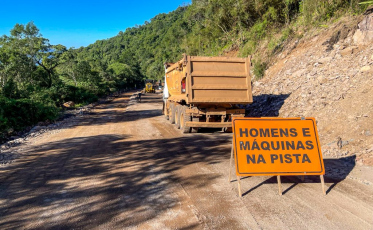 Serra do Faxinal: trânsito será bloqueado para caminhões por 60 dias