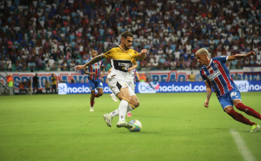 Criciúma é derrotado pelo Bahia por 1 a 0 no jogo de ida da Copa do Brasil