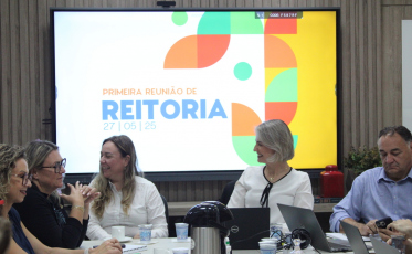 Gestores da reitoria da Unesc se reúnem pela primeira vez sob nova liderança
