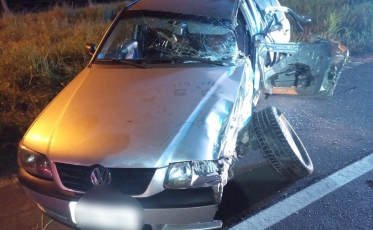 Homem morre após colisão entre dois carros em Jaguaruna