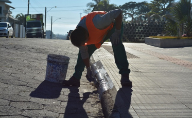 Trabalhos de limpeza e roçadas intensificados em Morro da Fumaça