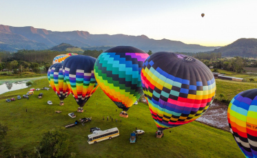 Praia Grande: Anac define prazos para regulamentar balonismo comercial