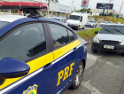 PRF apreende carro circulando com placas diferentes