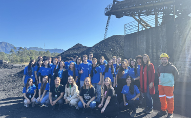 Jovens do Senai e Metropolitana transformam Treviso com ação sobre ODS