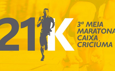 Lançamento da 3ª Meia Maratona Caixa Criciúma acontece nesta quarta-feira