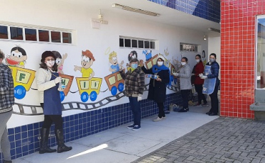 Trabalho artístico que deixa as unidades educacionais de Morro da Fumaça ainda mais belas
