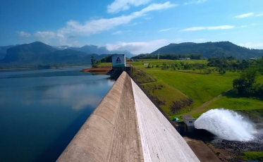 Mesmo em caso de temporais, principais barragens de SC estão em total normalidade