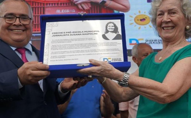 Prefeitura de Duque de Caxias inaugura creche Jornalista Susana Naspolini