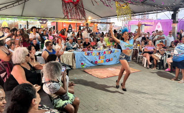 Eleita a corte do CarnaRincão 2025