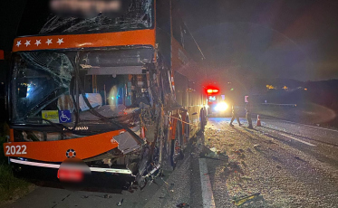 Motorista de ônibus morre em grave acidente na BR-101