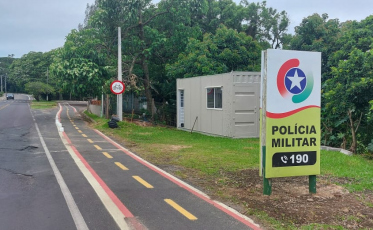 Ponto de apoio para policiamento ostensivo é instalado em Morro dos Conventos