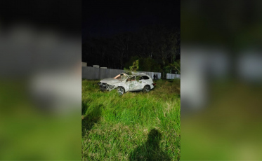 Idoso morre após capotamento no Balneário Rincão 
