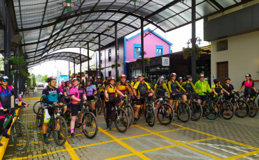 Quinta edição do Pedal das Meninas reúne 65 ciclistas