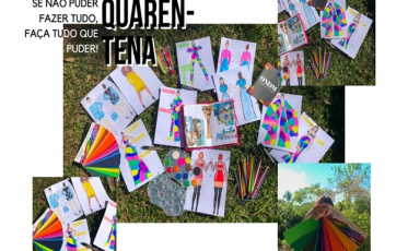 Sentimentos de acadêmicos viram atividade no curso de Design de Moda 