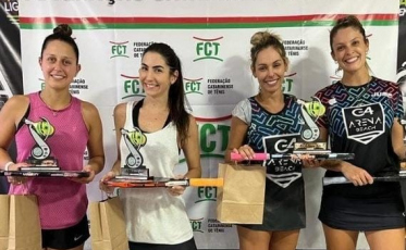 Mampituba tem bom desempenho na Copa Abertura de Beach Tennis