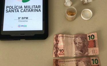 Adolescente é apreendido com crack