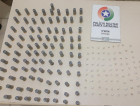 PM apreende 87 pedras de crack e 100 munições calibre 12