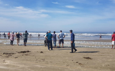 Pescadores reclamam da poluição do Rio Araranguá