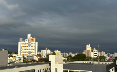 Sábado será de tempo instável e risco de temporais