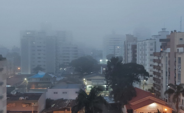 Névoa do amanhecer antecipa mais um dia de calor