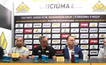 Criciúma apresenta Cláudio Tencati