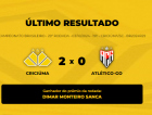 Confira o vencedor do Bolão Bistek da partida entre Criciúma e Atlético-GO