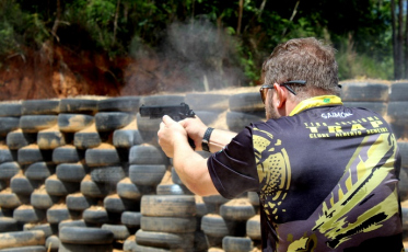 Domingo de tiro esportivo em Criciúma
