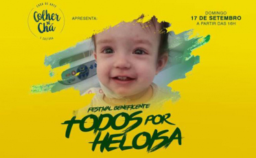 Campanha Todos por Heloisa realiza show em setembro