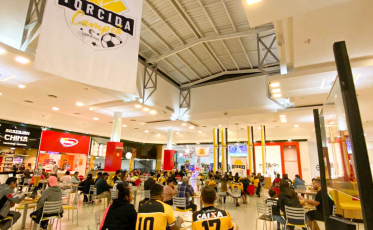 Criciúma Shopping volta a transmitir jogos do Tigre